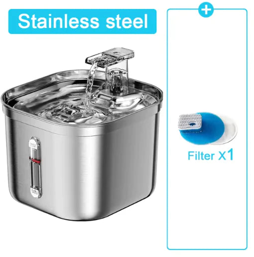Pet Fountain with Automatic Sensor & Filter