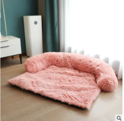 Plush Dog Sofa
