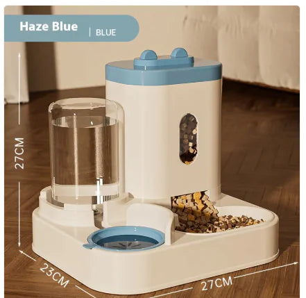 Auto Pet Feeder & Water Dispenser Combo