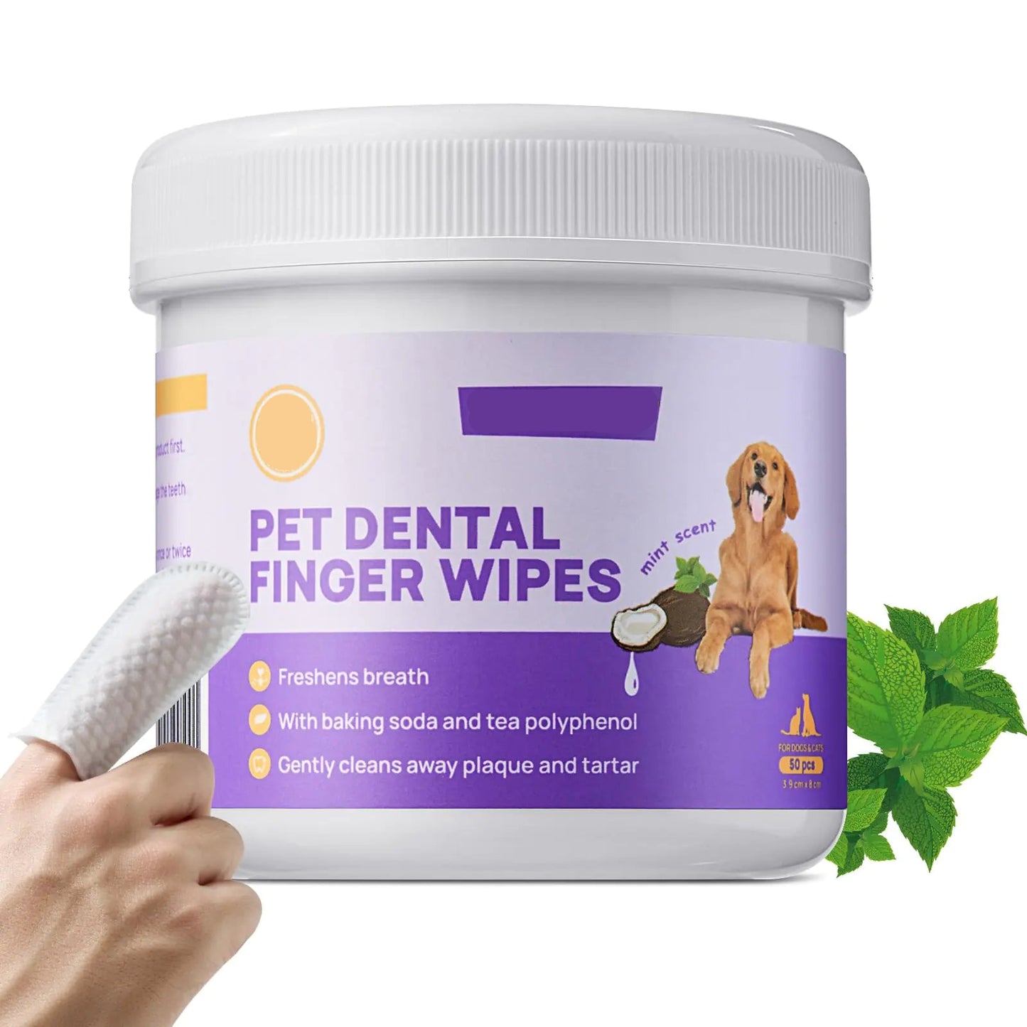 Pet Teeth Cleaning Wipes