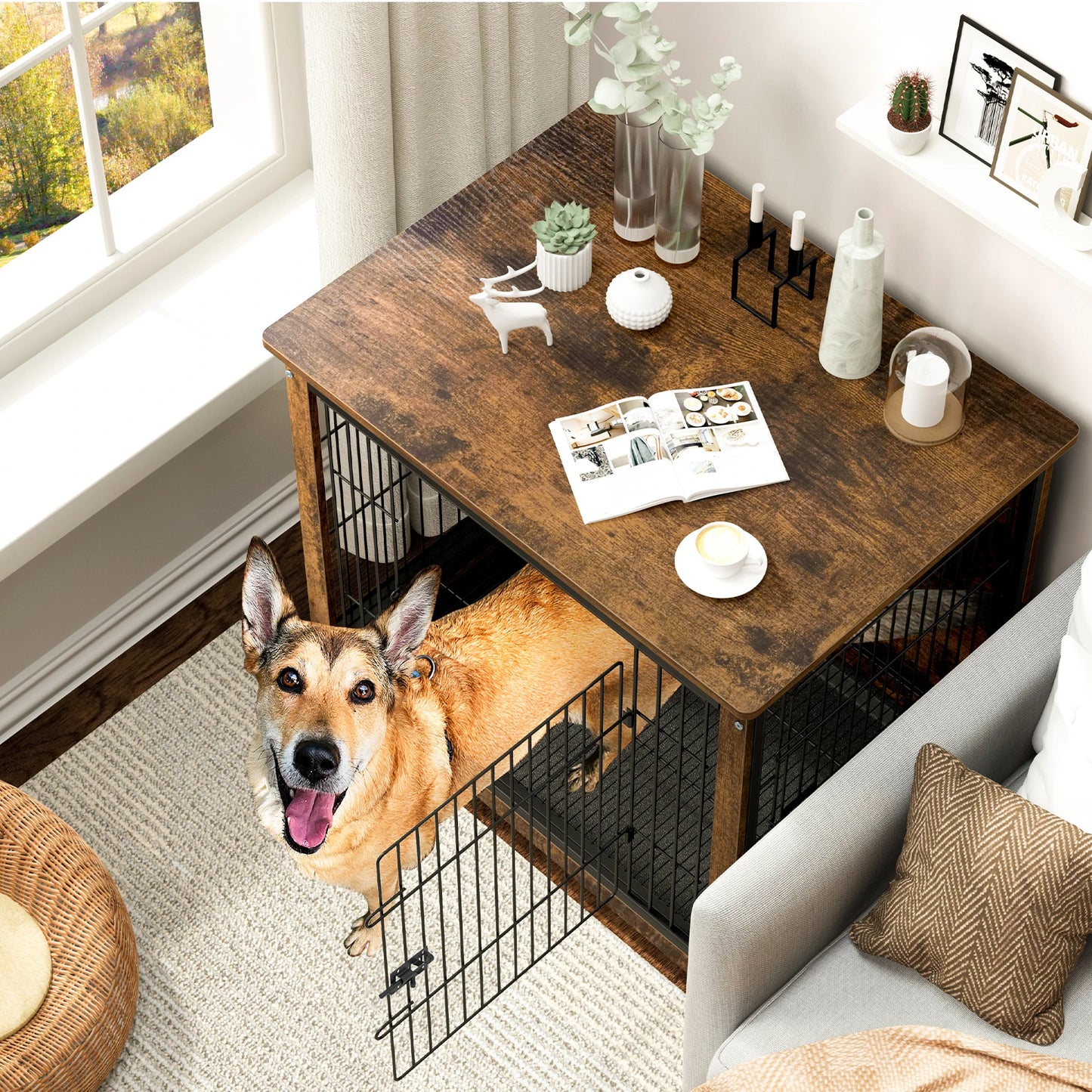 Dog Furniture Cage